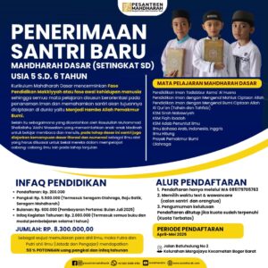 PSB Pesantren Mahdharah