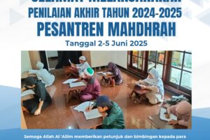 Selamat Melaksanakan Penilaian Akhir Tahun TA 2024/2025