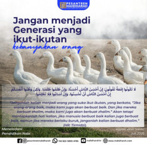Meneladani Pendidikan Nabi